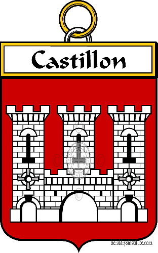 Brasão da família Castillon