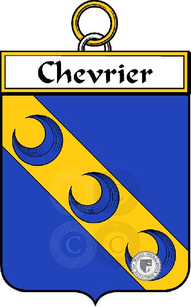 Coat of arms of family Chevrier