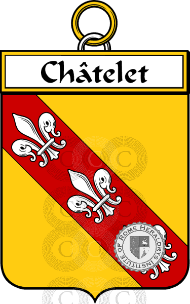 Wappen der Familie Châtelet
