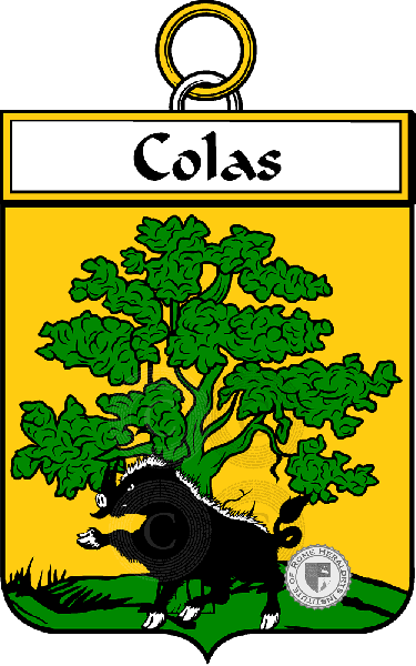 Wappen der Familie Colas