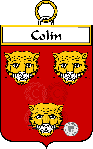 Escudo de la familia Colin