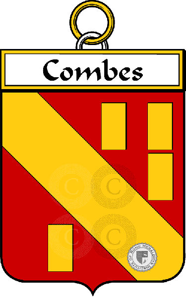 Coat of arms of family Combes
