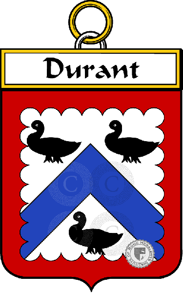 Escudo de la familia Durant