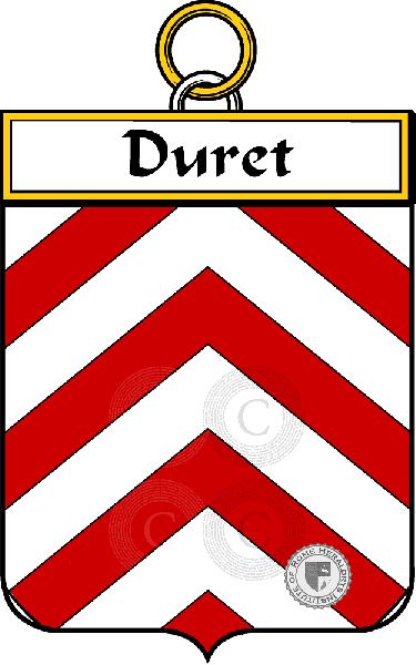 Escudo de la familia Duret