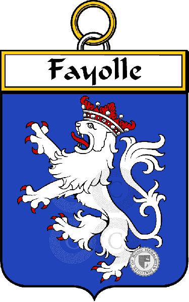 Wappen der Familie Fayolle