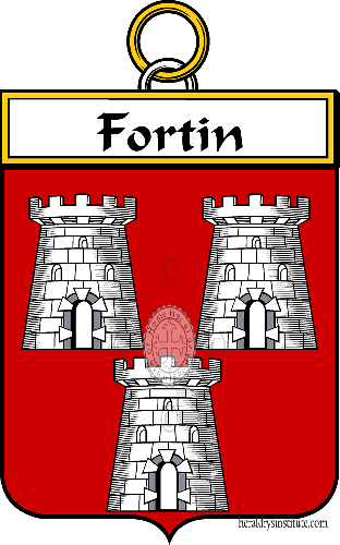 Coat of arms of family Fortin