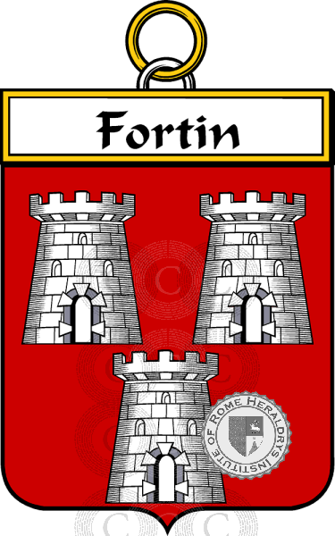 Coat of arms of family Fortin