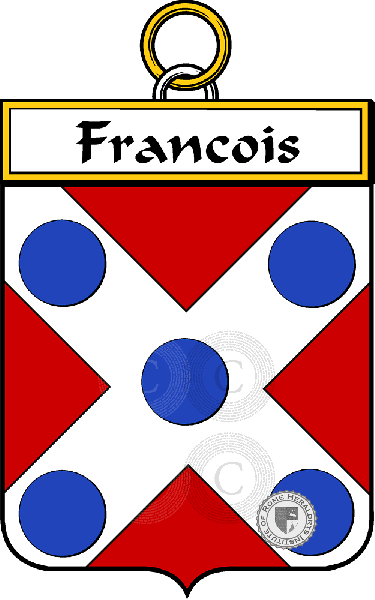 Coat of arms of family Francois