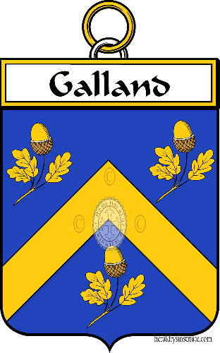 Wappen der Familie Galland