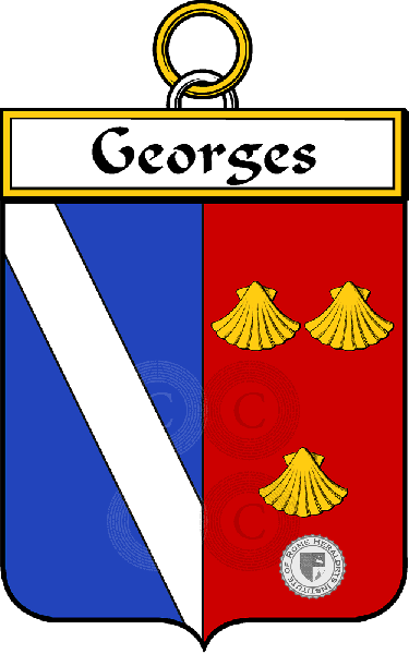 Coat of arms of family Georges