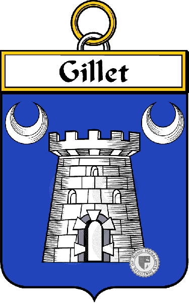 Wappen der Familie Gillet   ref: 34454