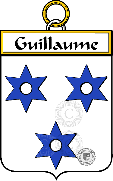 Brasão da família Guillaume