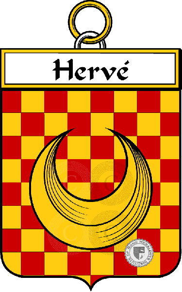 Escudo de la familia Herve