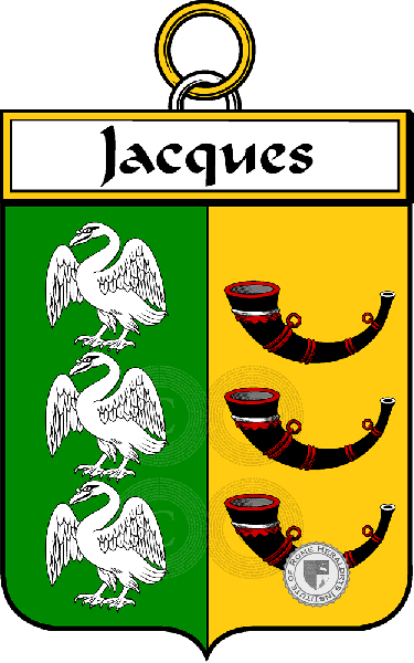 Coat of arms of family Jacques