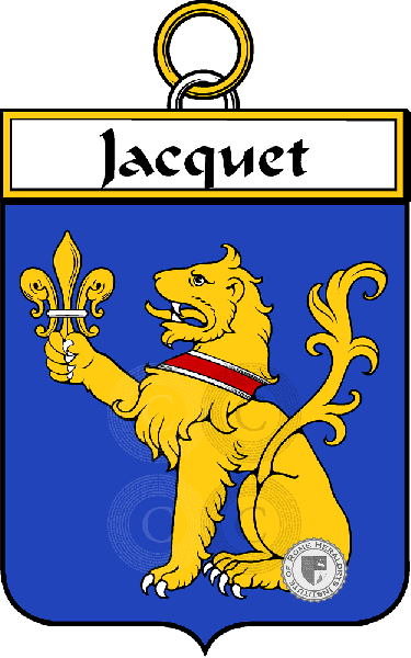 Coat of arms of family Jacquet