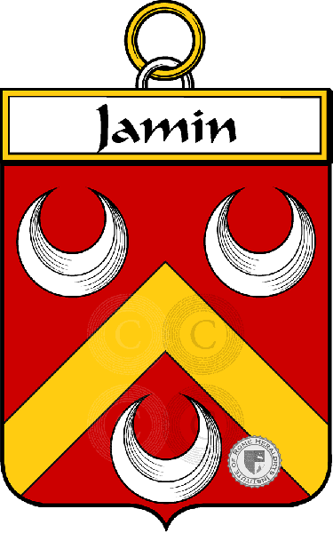 Coat of arms of family Jamin