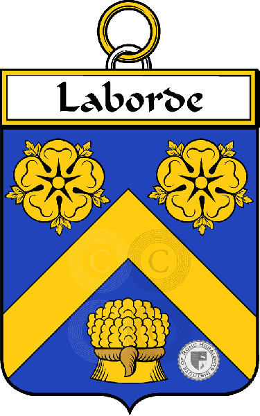 Coat of arms of family Laborde