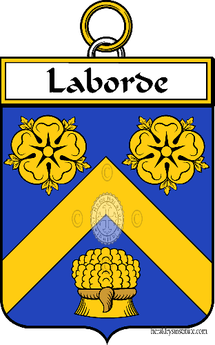 Coat of arms of family Laborde
