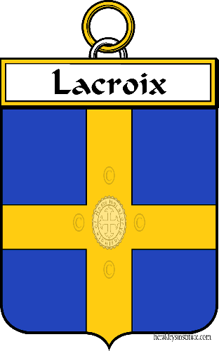 Wappen der Familie Lacroix