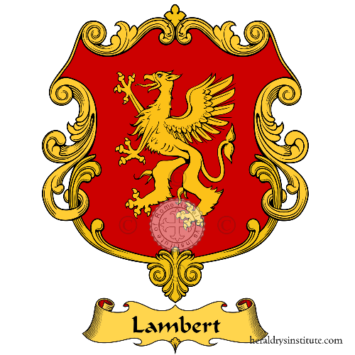 Escudo de la familia Lambert, Lambert de la Ferrière