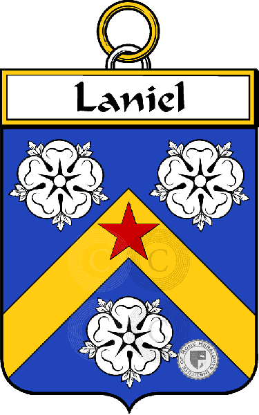 Escudo de la familia Laniel