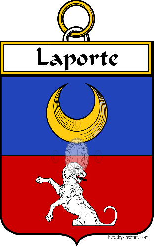 Coat of arms of family Laporte