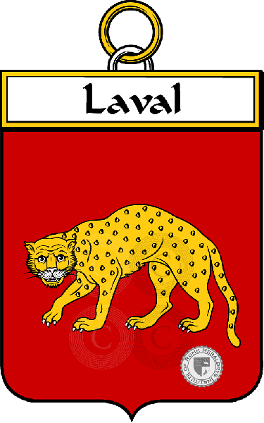 Coat of arms of family Laval