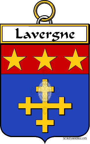 Escudo de la familia Lavergne