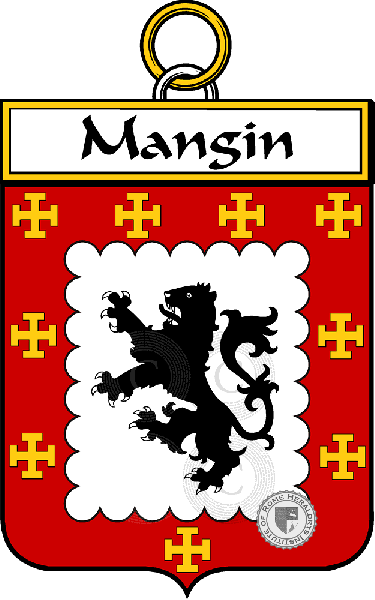 Coat of arms of family Mangin