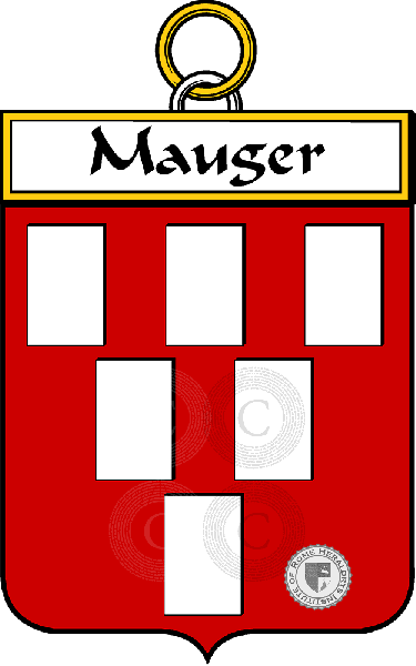 Brasão da família Mauger