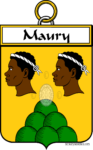 Coat of arms of family Maury
