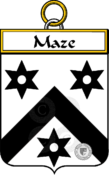 Escudo de la familia Maze
