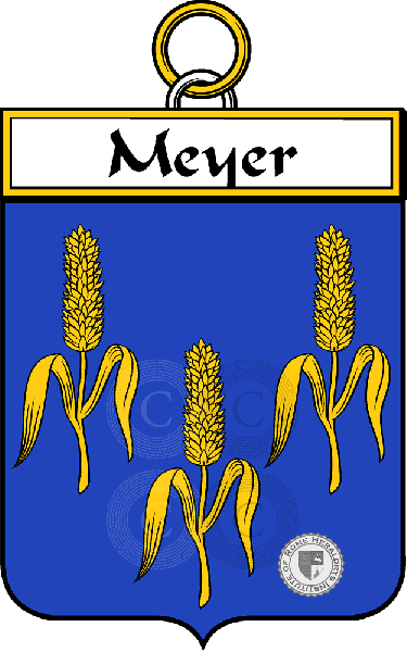 Brasão da família Meyer   ref: 34745