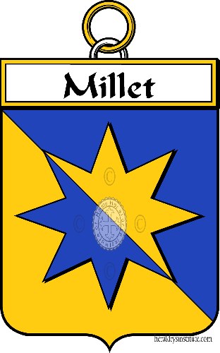 Brasão da família Millet
