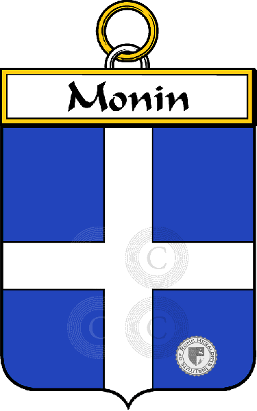 Coat of arms of family Monin