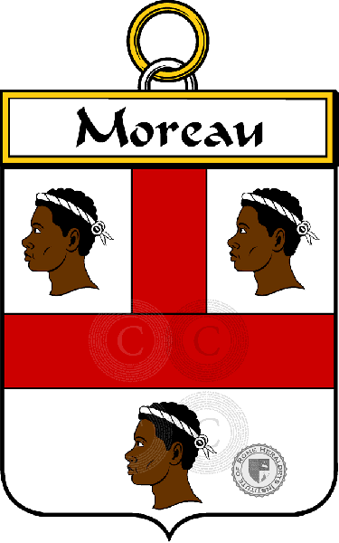 Escudo de la familia Moreau
