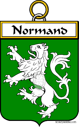 Brasão da família Le Normand