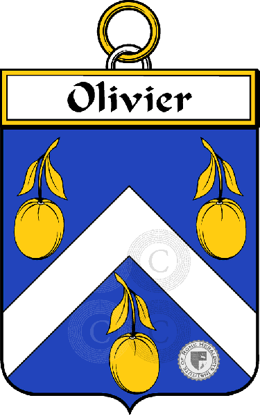 Brasão da família Olivier