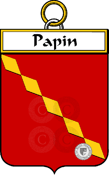 Escudo de la familia Papin