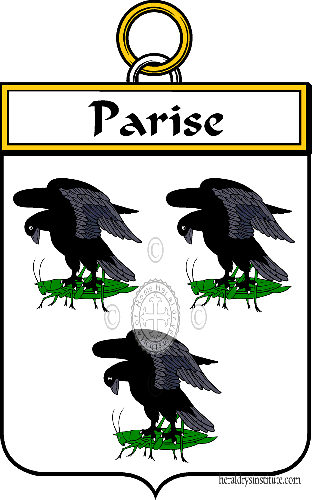 Coat of arms of family Parise