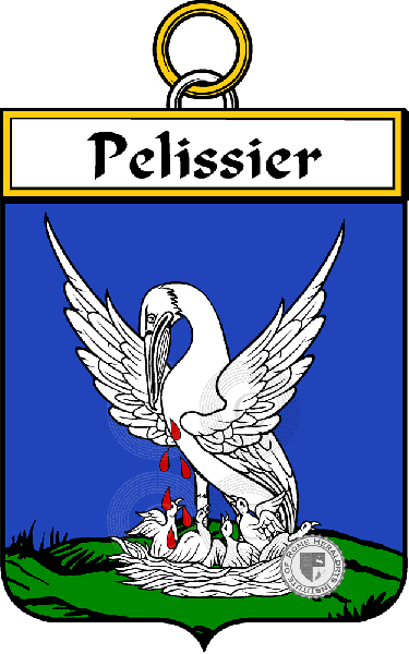 Coat of arms of family Pelissier