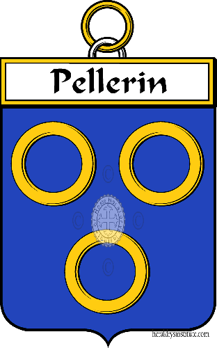 Coat of arms of family Pellerin