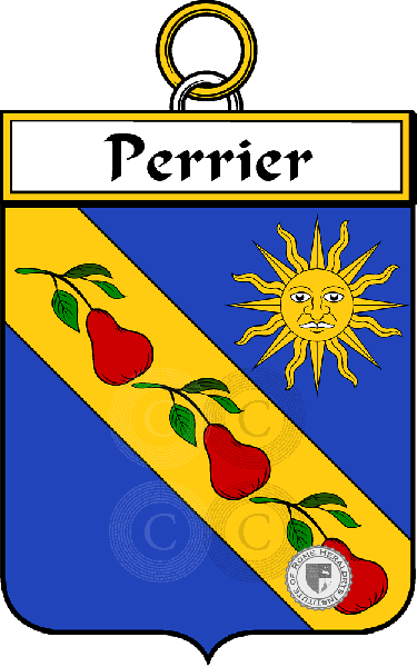 Coat of arms of family Perrier