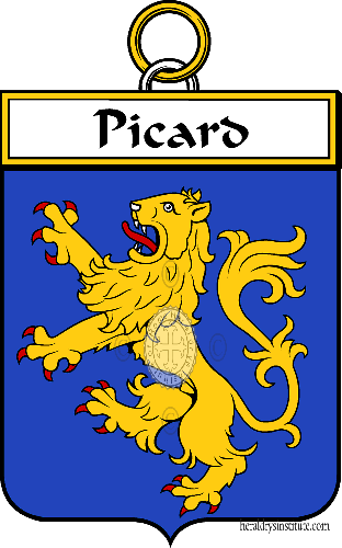 Coat of arms of family Picard