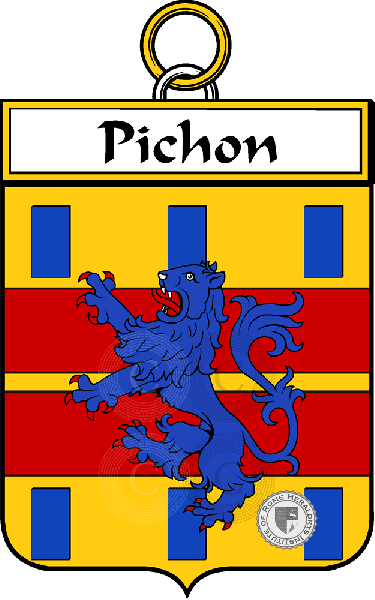 Coat of arms of family Pichon