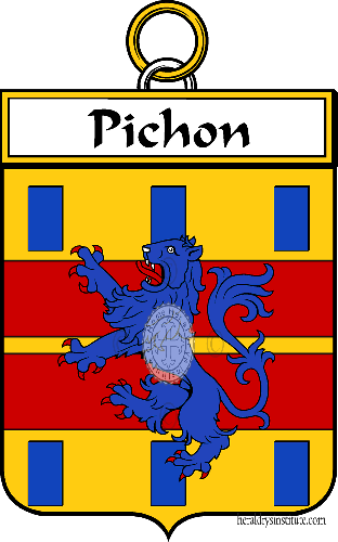 Coat of arms of family Pichon