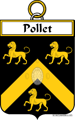 Coat of arms of family Pollet