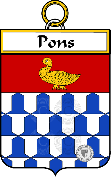 Escudo de la familia Pons