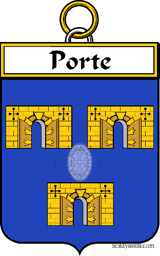 Coat of arms of family Porte