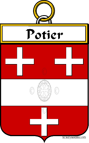 Escudo de la familia Potier